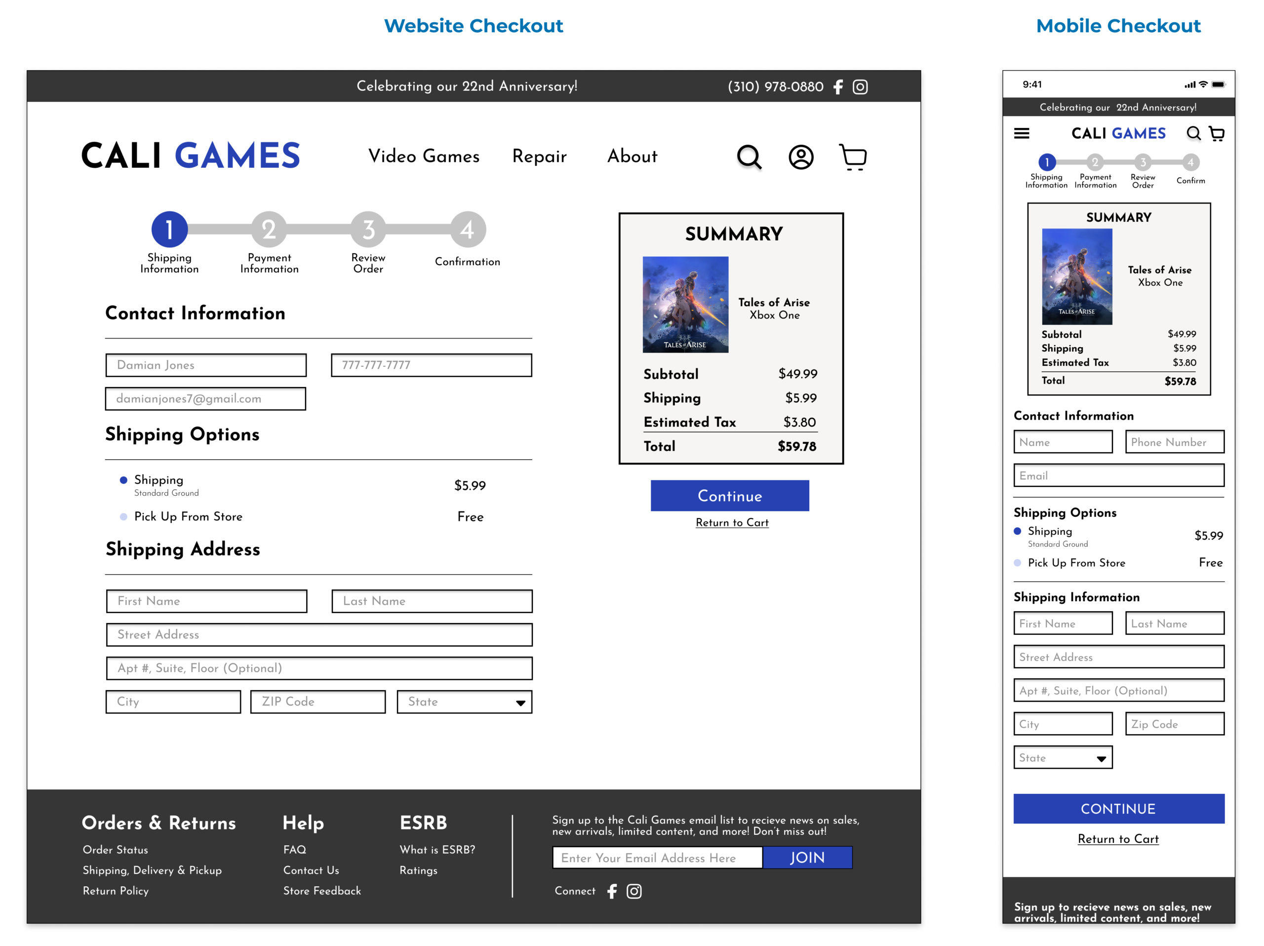 Responsive-Checkout